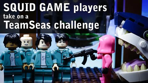 Lego SQUID GAME, but it's a TeamSeas challenge