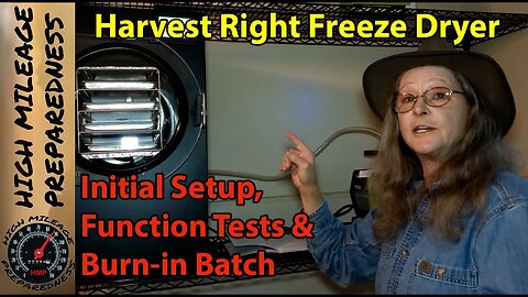 Getting started "right" with my freeze dryer