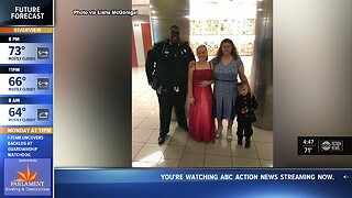 Hernando Co. student invites SRO to adoption ceremony