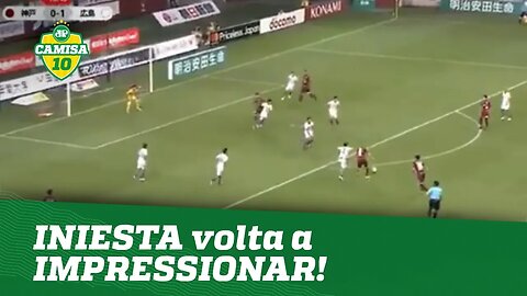 Só faz golaço? INIESTA volta a IMPRESSIONAR no JAPÃO!