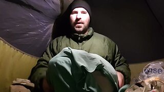 vlog while getting change for bed the tent Dartmoor 25th March 2023