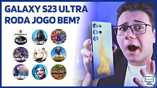 GALAXY S23 ULTRA RODA JOGO BEM? ESQUENTOU NOS JOGOS PESADOS?🔥 | Teste de Desempenho em 10 Jogos