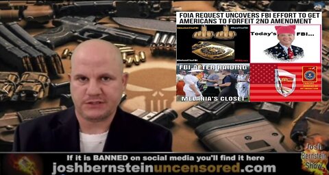 RED FLAG LAWS ON STEROIDS: THE FBI'S SECRET PLAN TO DIS ARM LAW ABIDING CITIZENS EXPOSED...