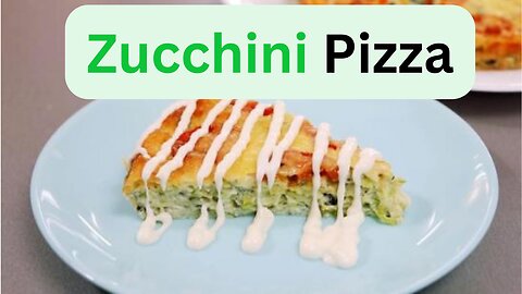 zucchini pizza recipe taste of home