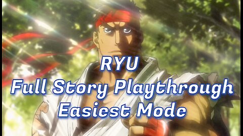 Ryu Full Playthrough Story Mode Street Fighter 4