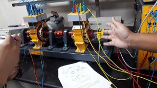 3 Phase Alternator Loaded Characteristics - Experimental Setup