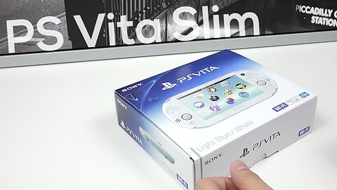 Blue PS Vita Slim Unboxing & Overview (Japan Import)