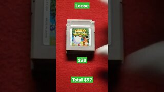 $100 Nintendo Game Boy Video Game collection community challenge