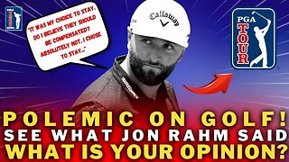 💥 LAST MINUTE BOMB! I CAN'T BELIEVE JON RAHM SAID THAT! THIS WAS UNEXPECTED! 🚨GOLF NEWS