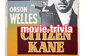 Citizen Kane movie trivia #movietrivia #citizenkane #orsonwelles