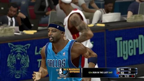 NBA Simulations: The 2013 Miami Heat vs The 2011 Dallas Mavericks @ American Airlines Arena