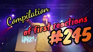 #245 Reactors first reactions to Harry Mack freestyle (compilation)