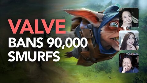 Valve Bans 90,000 Smurfs in Dota 2