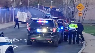 Boston police conducted a motor vehicle stop