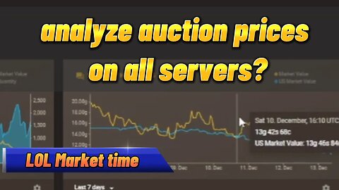 how do i ANALYZE ALL AUCTION PRICE on all servers? - WOTLK GOLD FARM