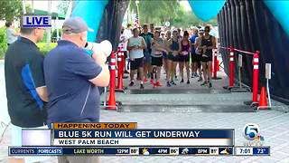 Hundreds participate in 3rd annual Blue Line 5K