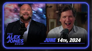 MUST WATCH: Tucker Carlson, Russell Brand Join Alex Jones For LAST Broadcast? FULL SHOW 6/14/24