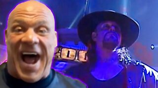 KURT ANGLE ON THE UNDERTAKER: "I HAD CHILLS GOING UP AND DOWN MY SPINE!" - #Shorts