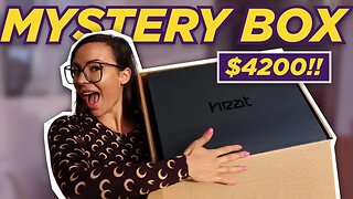 UNBOXING A MYSTERY BOX WORTH $4,200!!! (IS THE $1,000 HEAT BOX WORTH IT?!!!)