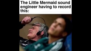 The Lil Mermaid sound track sounds familiar....