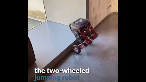 Ascento - 2 wheeled jumping robot