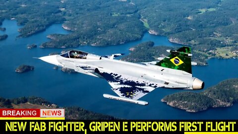 🔴 Gripen E: New FAB Fighter Performs First Flight