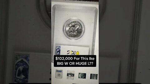 1971-S IKE DOLLAR SOLD FOR $102,000 - AND THAT WAS A FAIL??