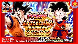 AGL Goku Legendary Carnival Summons | Dragon Ball Z: Dokkan Battle