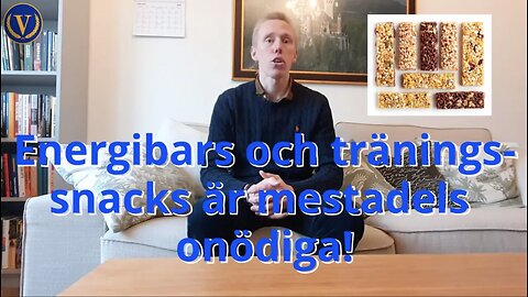 Därför är träningsbars och liknande snacks onödiga