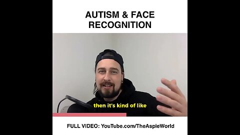 Autism Face Recognition @TheAspieWorld #autism #shorts #actuallyautistic