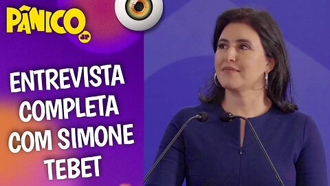 Assista à entrevista com Simone Tebet na íntegra