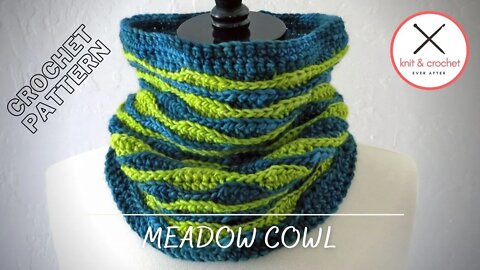 Meadow Crochet Cowl Free Pattern Workshop