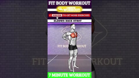 Top 6 Beginner Exercises To Reduce Chest Fat & Man Boobs In 1 WEEK At Home!🔥#exerciseroutine