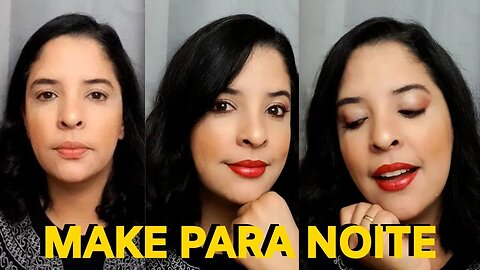 MAKE PARA NOITE BÁSICA E FÁCIL | Tutorial Simples Para Iniciantes (dicas de maquiagem)