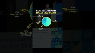 How millionaires became millionaires