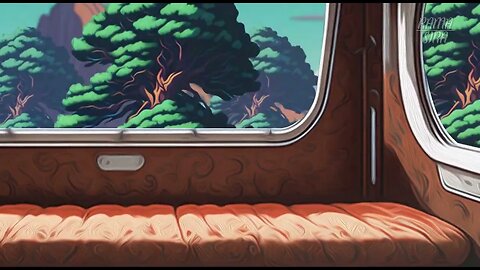 Asmr Relaxing Train Sounds And Melodic Music Animation