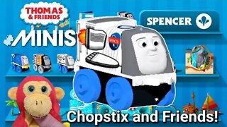 Chopstix and Friends! Thomas and Friends: Minis part 23 - Spencer's Speedway with BONUS TRACKS!