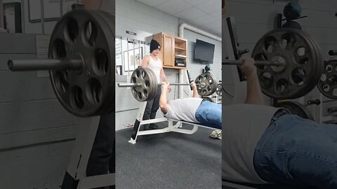 315lbs x 8 reps burn 🔥 out after 2 hours of lifting, Crazy 🤪 old man