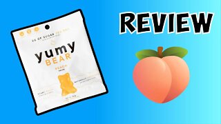 Yumy Bears Peach Plant Based Gummies review