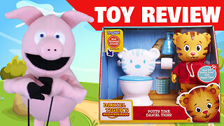 Potty Time Daniel Tiger Playset Review - Toy Review & Imaginative Playtime!