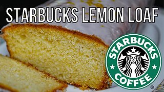 Starbucks Lemon Loaf Recipe | Homemade Copycat Cake Recipe | JorDinner