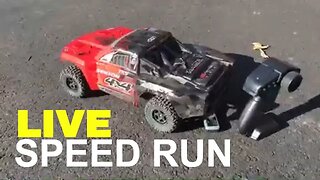 LIVE: ARRMA Senton 4x4 Speed Test 2S 50C LiPo