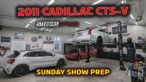 Detailing my 2011 Cadillac CTS-V for a Car Show (Sunday)