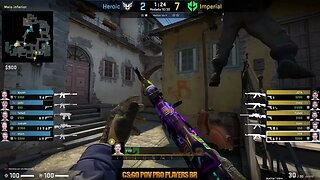 CSGO POV Imperial VINI (32/18) vs Heroic @ Semi Final BLAST Premier Spring Final 2023