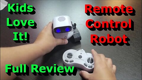 Remote Control Robot - The Kids Love It! - Full Review