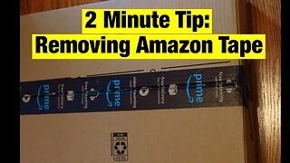 2 Minute Tip: Removing Amazon Tape #gardeningwithbarchuckin #twominutetips