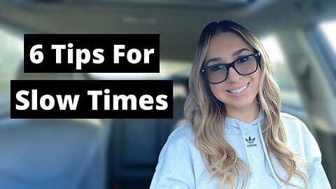 6 Tips For Slow Times | DoorDash, Uber Eats, GrubHub, Spark Driver