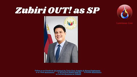 Zubiri out as SP