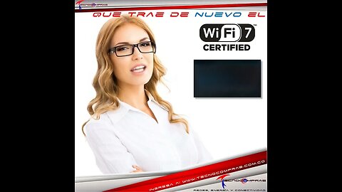 Que trae de nuevo el wifi7 #IA #Tecnocompras #Wifi #inteligenciaartificial