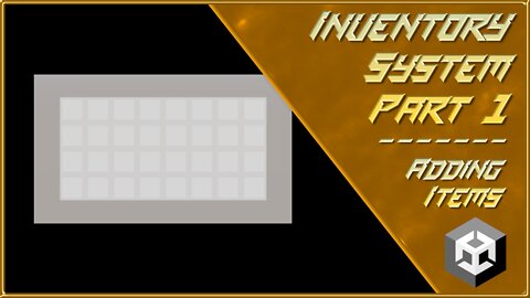 Unity 3D - Inventory System in C# - Part 1